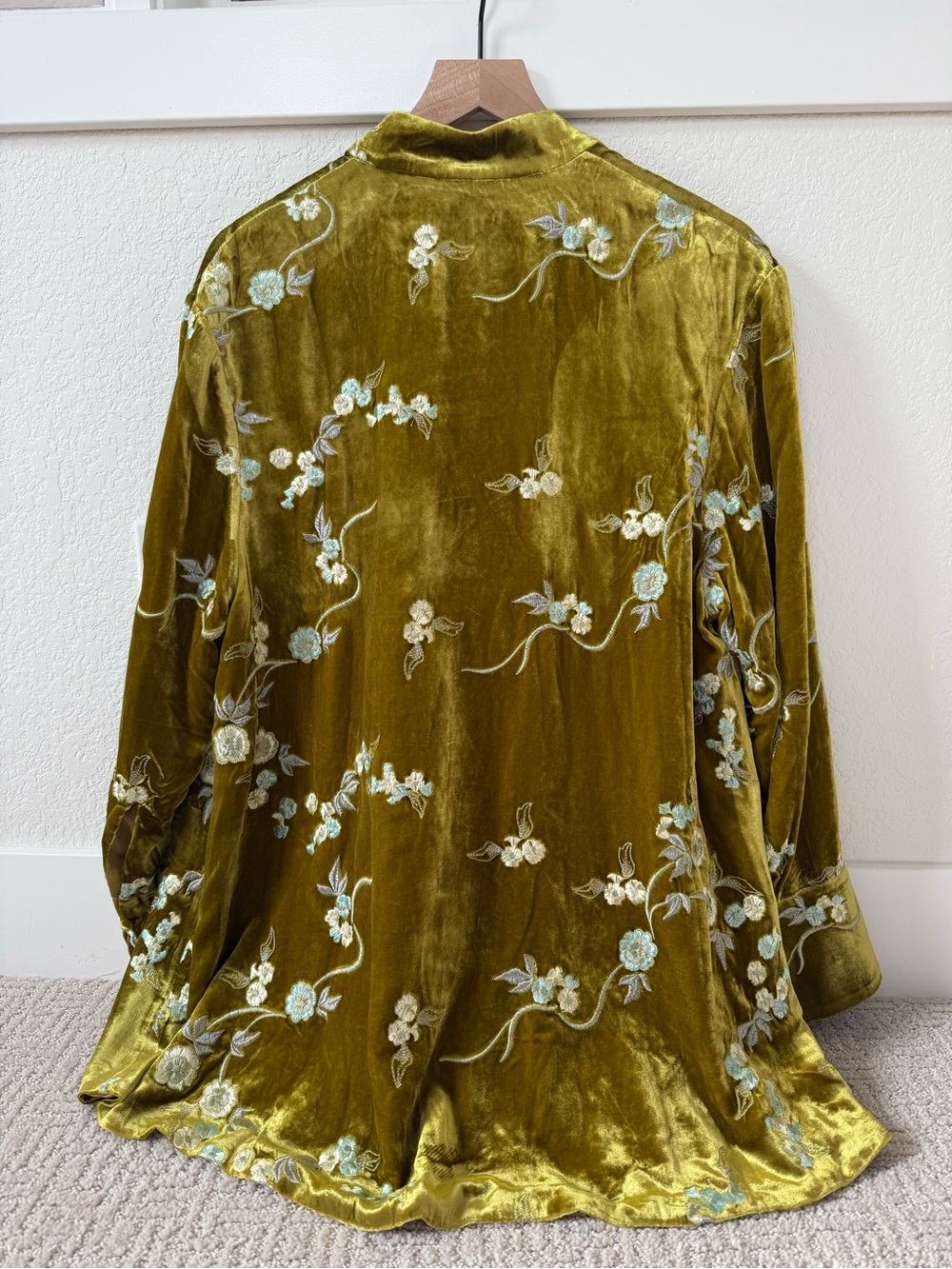 Exquisite HARRIS TAPPER Graff Jacket in Embroidered Velvet - Size: S - Picture 7 of 13